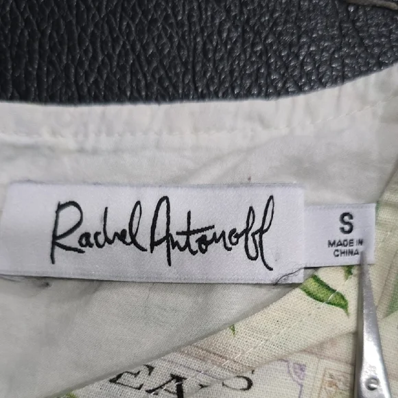 Rachel Antonoff Lola Mini Dress in the "Especially The Beans" Print, Pockets - Picture 15 of 16